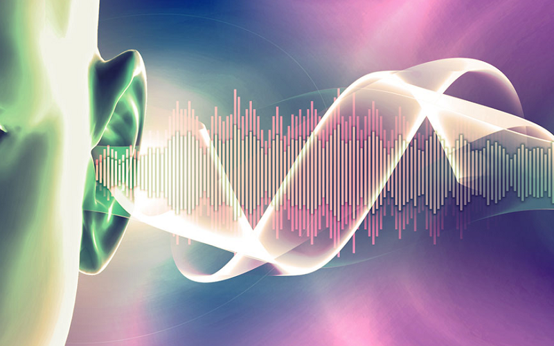 sound frequencies below hearing threshold