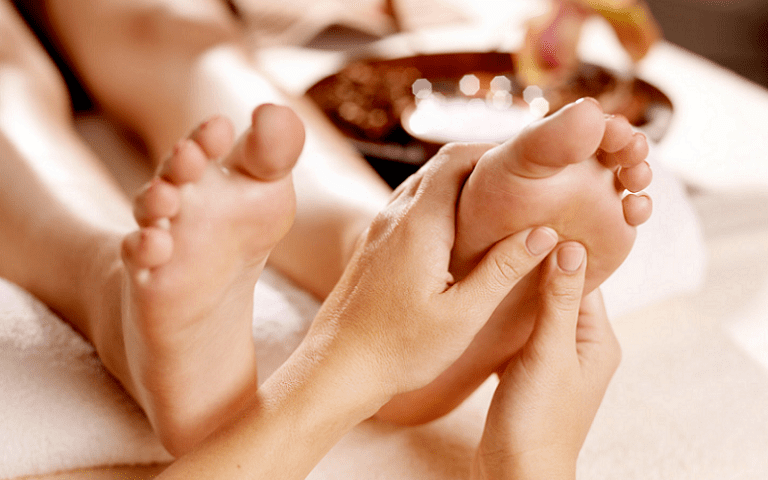 foot reflexology improves memory