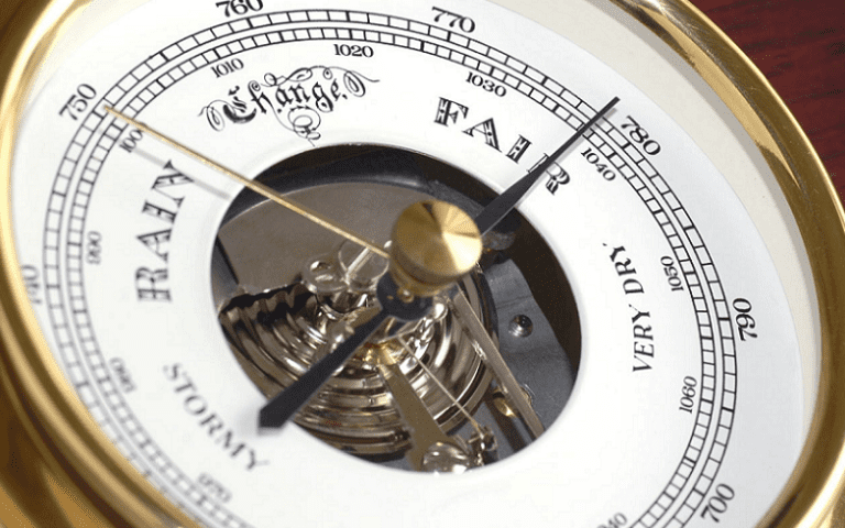 barometric pressure weather affects brain