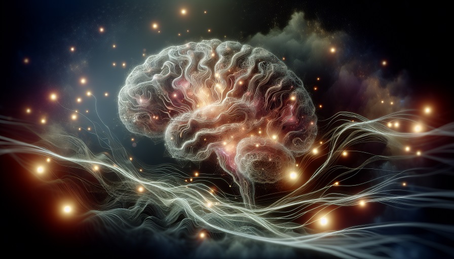 calm but altert brain