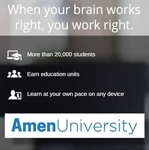 amen university brain health courses