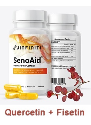 senoaid quercetin fisetin nad+
