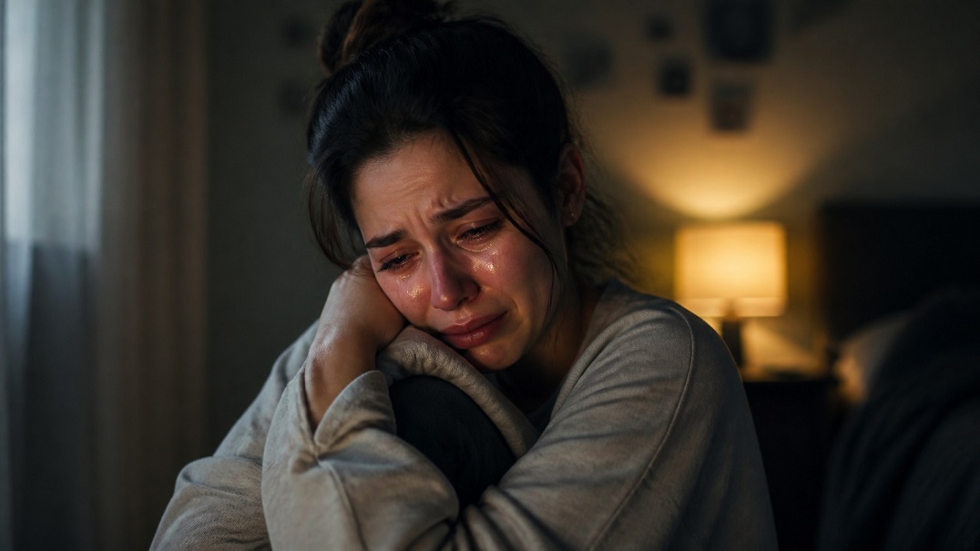 crying relieves emotional stress