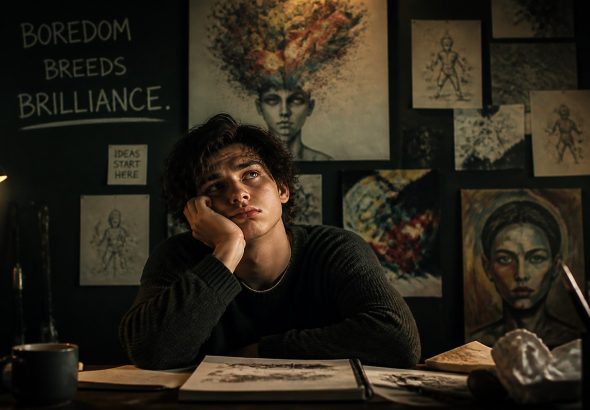 can boredom boost creativity