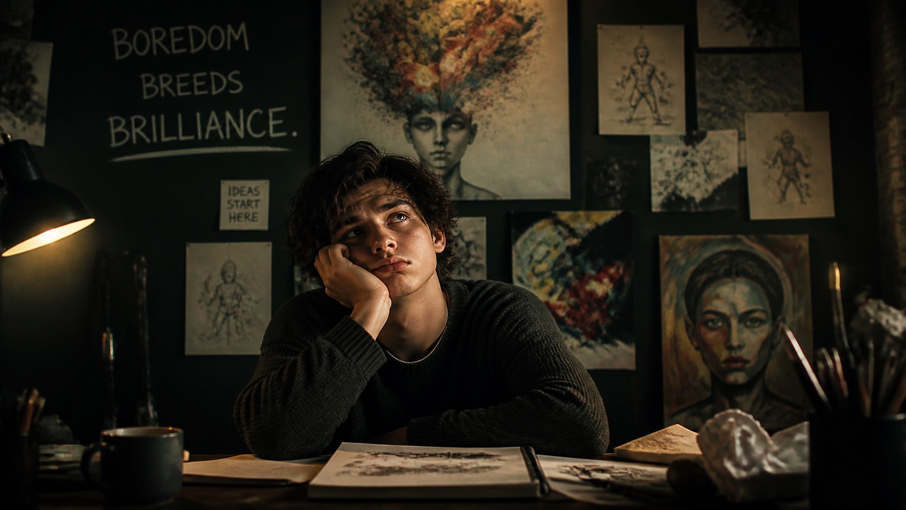 can boredom boost creativity