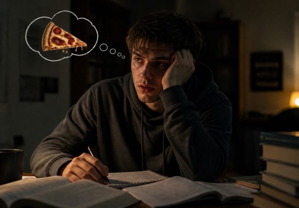 harder to focus when hungry