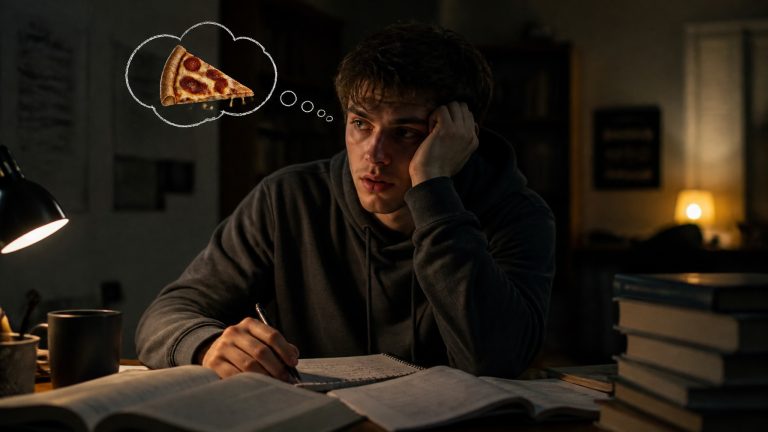 harder to focus when hungry