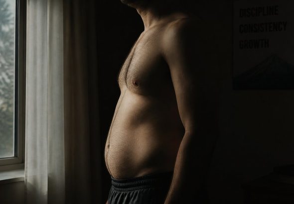 losing belly fat increases testosterone