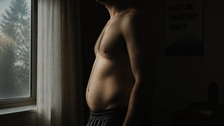 losing belly fat increases testosterone