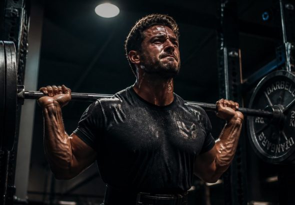 lifting heavy weights boosts hgh