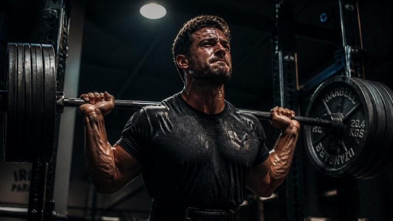 lifting heavy weights boosts hgh