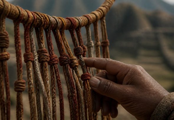 knotted-string records inca quipu memory