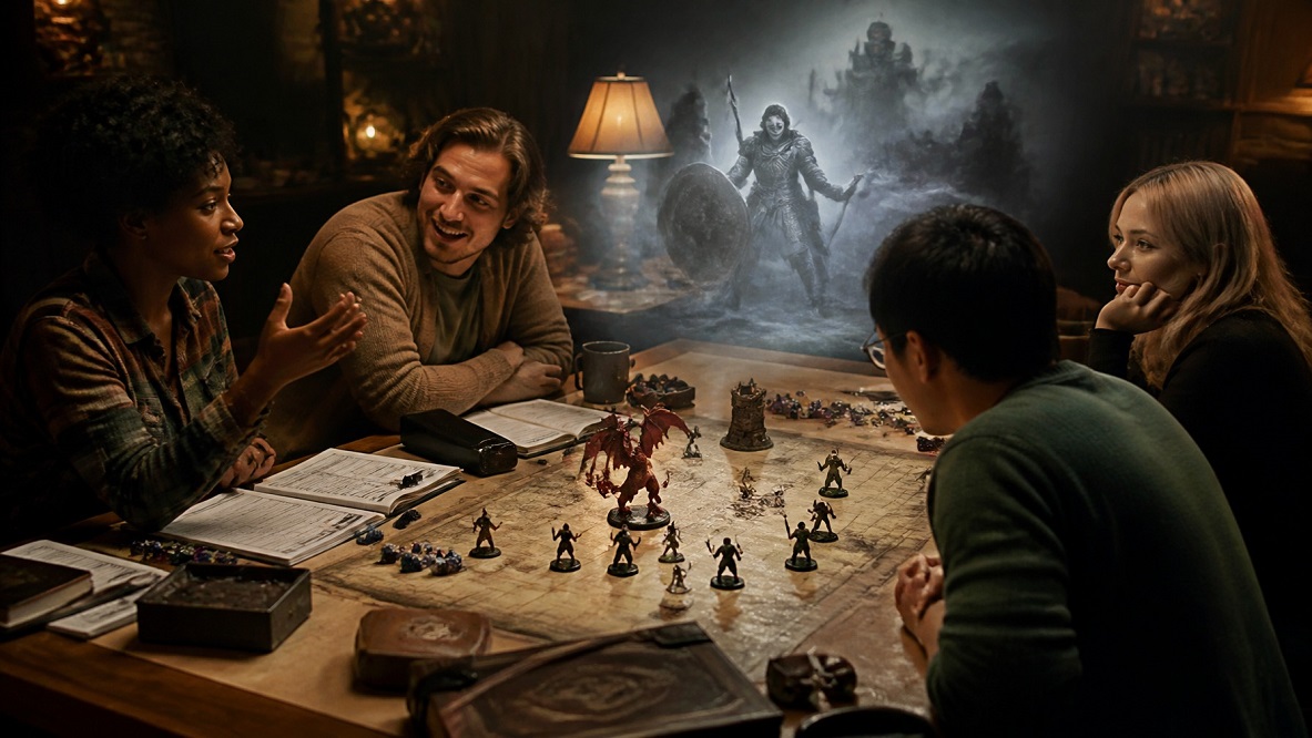 tabletop role-playing games train social cognition